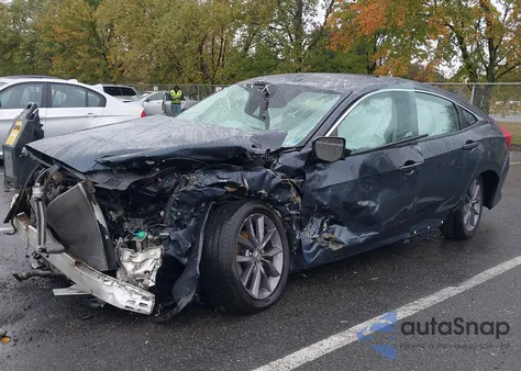 2020 Honda Civic Ex from USA, damaged, VIN 19XFC1F35LE214325